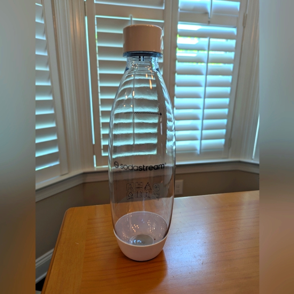 Soda Stream White Carbonating Bottle